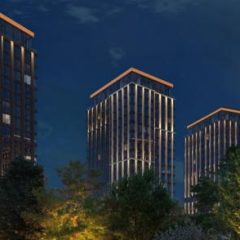 Жилой комплекс на Лужнецкой набережной украсит янтарная подсветка